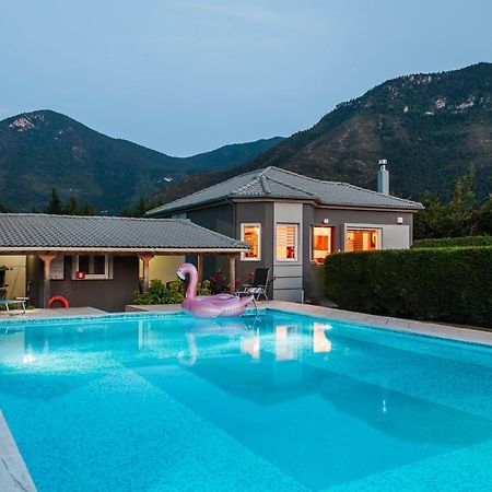 Karteri  Villa Stymfalia - Luxury Mansion With Private Pool מראה חיצוני תמונה