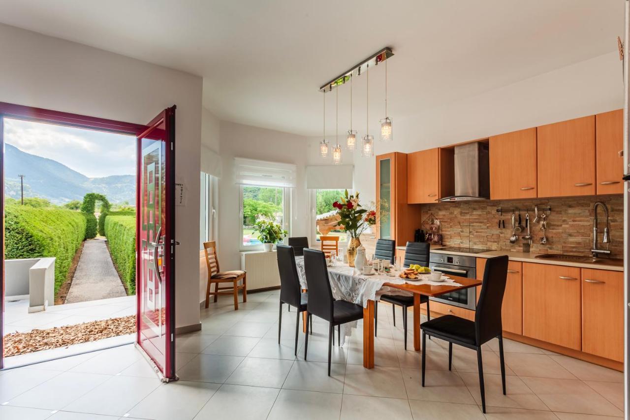 Karteri  Villa Stymfalia - Luxury Mansion With Private Pool מראה חיצוני תמונה