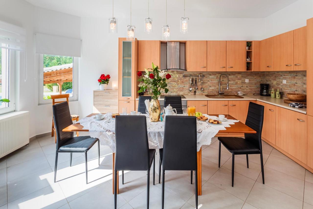 Karteri  Villa Stymfalia - Luxury Mansion With Private Pool מראה חיצוני תמונה