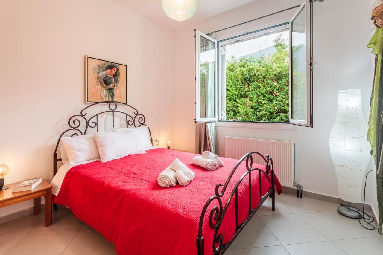 Karteri  Villa Stymfalia - Luxury Mansion With Private Pool מראה חיצוני תמונה