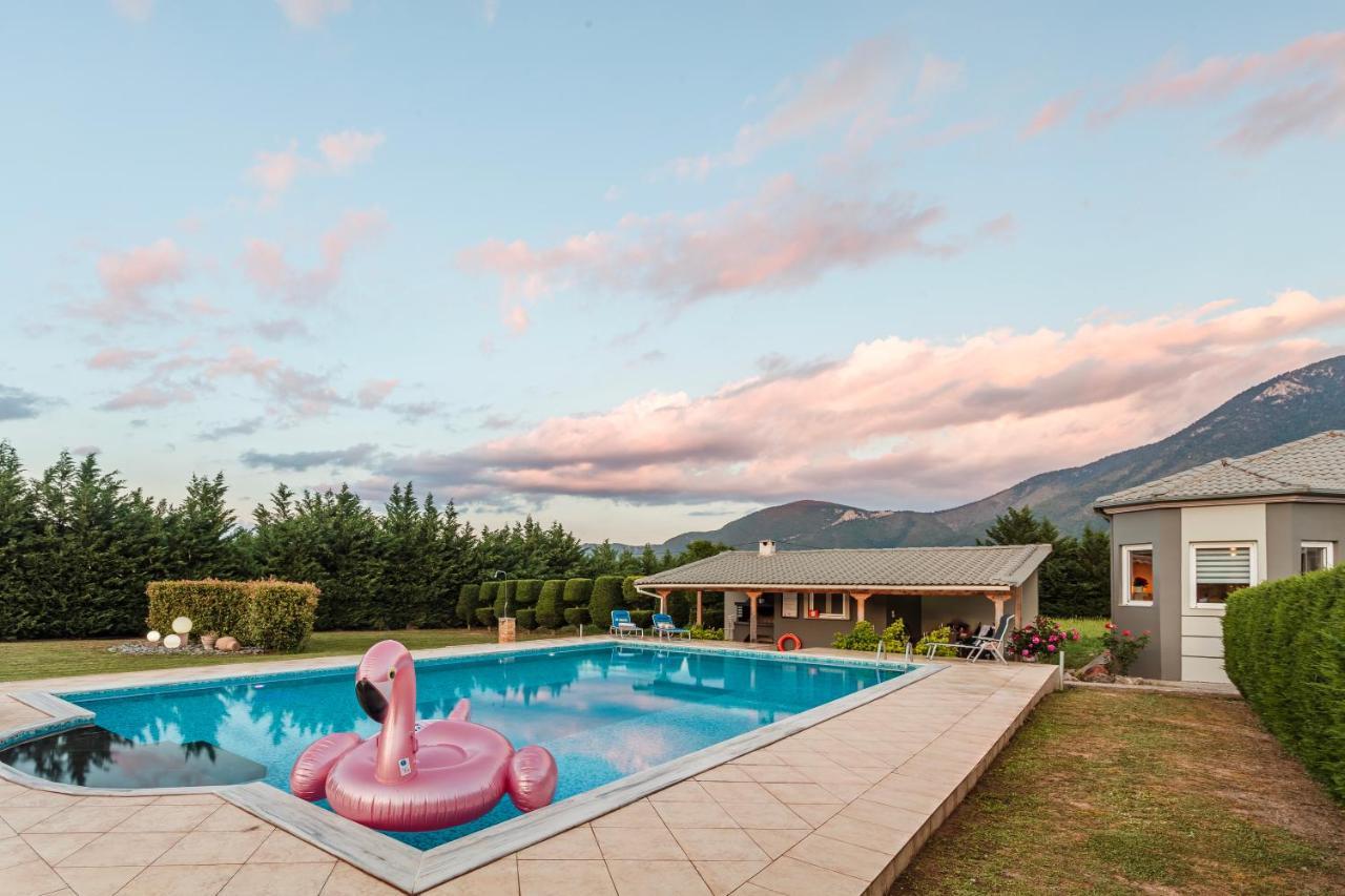 Karteri  Villa Stymfalia - Luxury Mansion With Private Pool מראה חיצוני תמונה