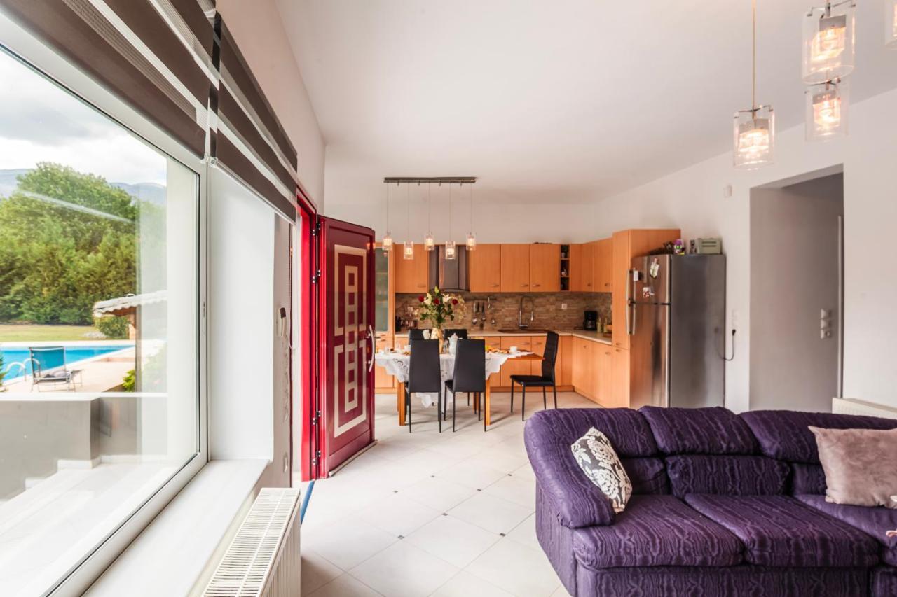 Karteri  Villa Stymfalia - Luxury Mansion With Private Pool מראה חיצוני תמונה