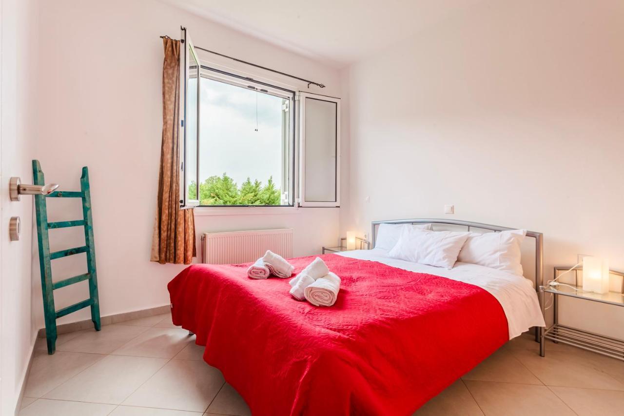 Karteri  Villa Stymfalia - Luxury Mansion With Private Pool מראה חיצוני תמונה