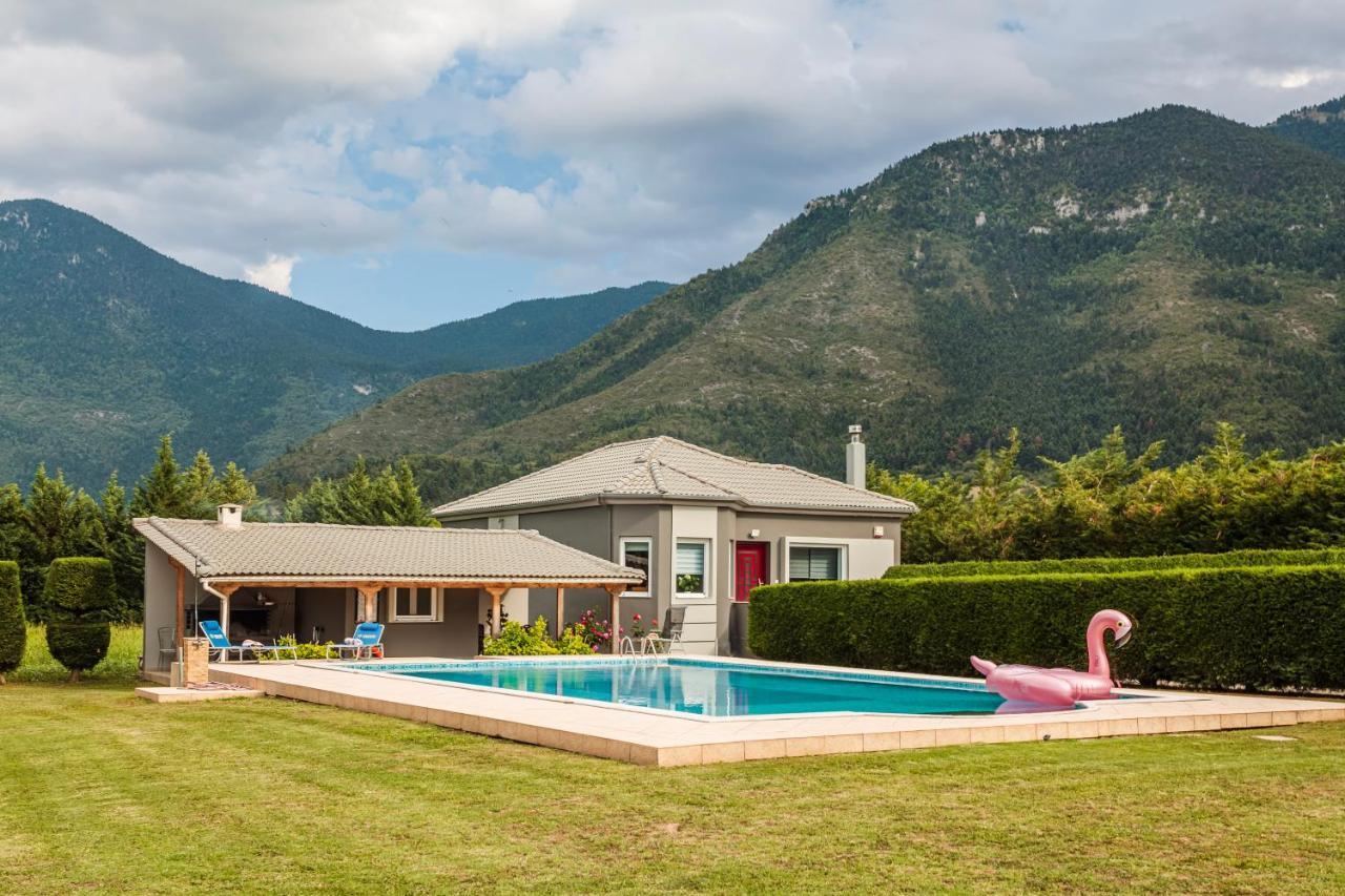 Karteri  Villa Stymfalia - Luxury Mansion With Private Pool מראה חיצוני תמונה