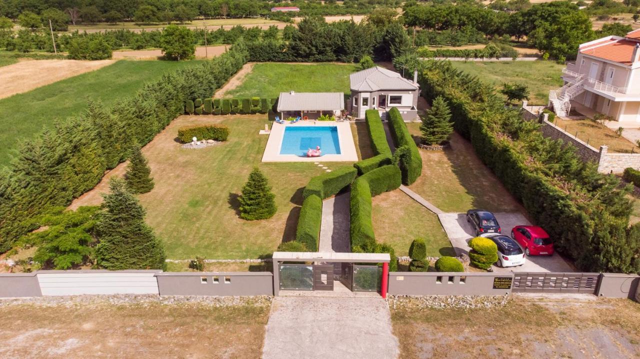 Karteri  Villa Stymfalia - Luxury Mansion With Private Pool מראה חיצוני תמונה